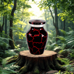 Mini urn - Red lightning 11457