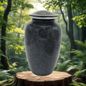 Urn - Grey-black metallic 13096A