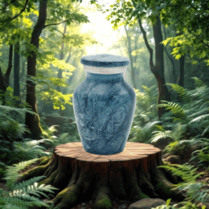 Mini Urn - Green stone 11446K